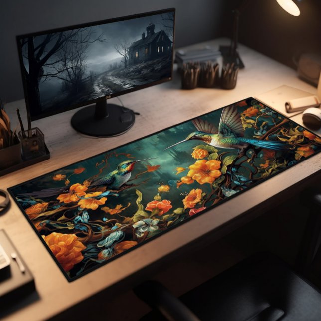 Colibris Colorés Dans Le Jardin (Créateur téléchargé)