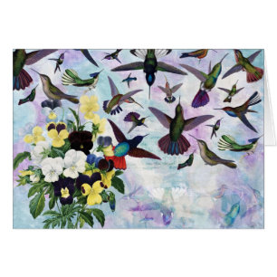 Colibris et pensées
