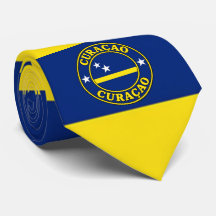 Colis drapeau de Curaçao, élégante cravate de Cura