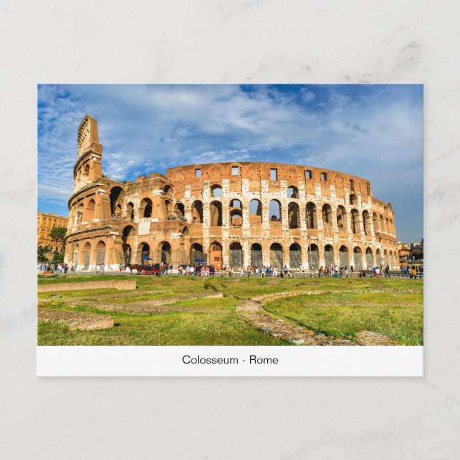 Colisée de cartes postales à Rome (Devant)