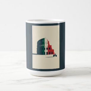 Colisée Mug Tricolore Classique - Rome