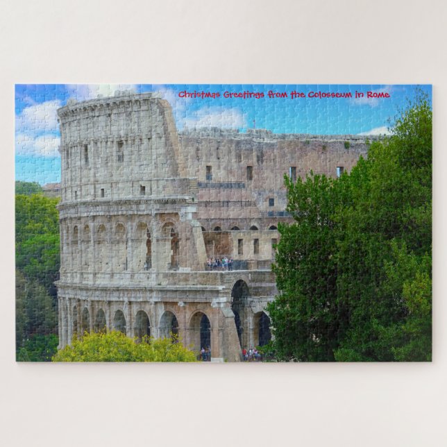 Colisée Rome. Jigsaw Puzzle (Horizontal)