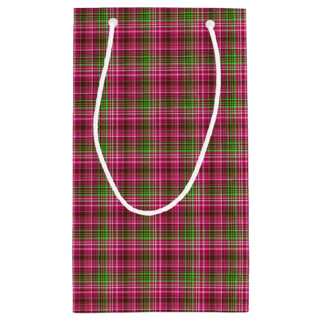 Coll rose-néon-Brown. Sac 01-GIFT plaid (Dos)