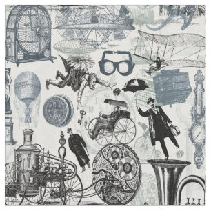 Collage #2 - tissu de Steampunk de nouveauté