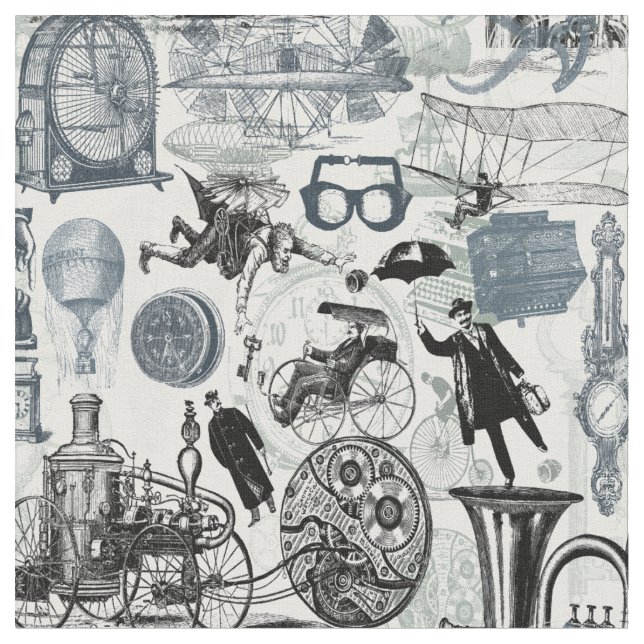 Collage #2 - tissu de Steampunk de nouveauté (Fermer)
