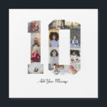 Collage de 10 photos<br><div class="desc">Ce produit personnalisable est conçu pour que les photos soient disposées de manière à former la forme d'un nombre. Il est souvent utilisé pour les célébrations de grandes étapes comme les anniversaires, les anniversaires de mariage ou les réalisations, permettant aux utilisateurs de mettre en valeur des images mémorables dans un...</div>