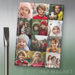 Collage de 12 photos - Uniquement des photos - Mag