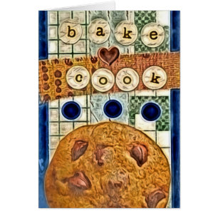 Collage de biscuits au four et à la cuisson