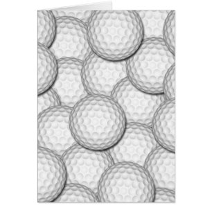 Collage de boules de golf