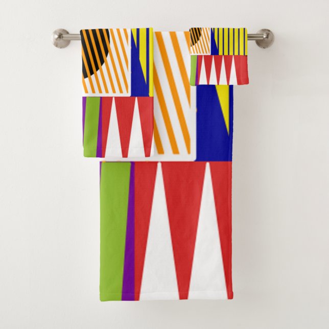 Collage de forme Bauhaus (En situation)