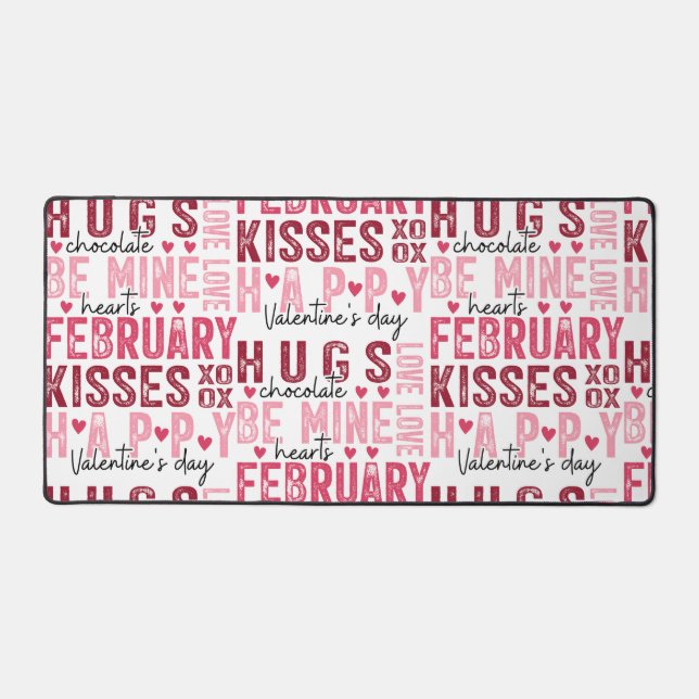Collage de mots de la Saint-Valentin (Recto)
