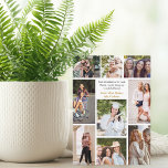 Collage de photos d'amis personnalisé Carte de cit<br><div class="desc">Collage de photos d'amitié carte photo pour vos meilleurs amis au lycée ou à l'université. Ajoutez 9 photos de vos amis préférés et commandez cette carte pour vos meilleures amies. Un excellent cadeau de fin d'études 2026 pour l'amitié. Rien ne dit amis pour toujours comme une carte de vœux de...</div>