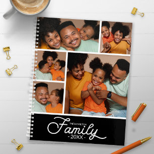 Collage de photos de famille moderne