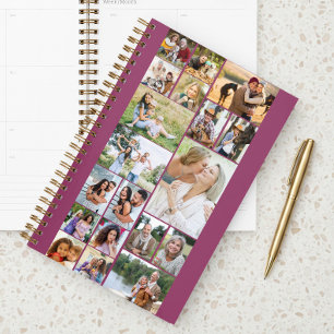 Collage de photos de famille moderne 19 Photo Rose