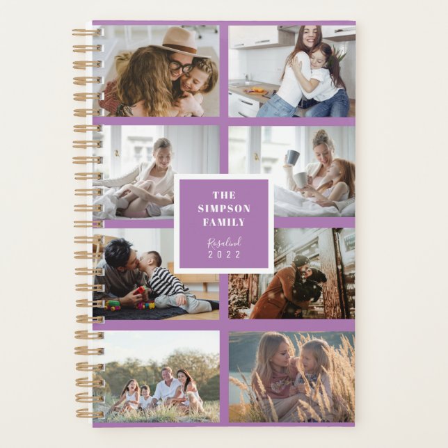 Collage de photos de la famille INSTA (Devant)
