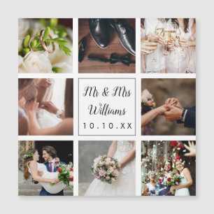 Collage de photos de mariage personnalisé