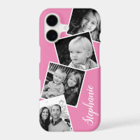 Collage de photos Instagram personnalisé avec nom