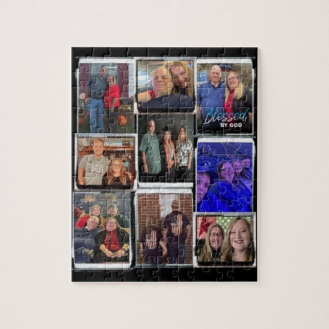 Collage de puzzle photo (Vertical)