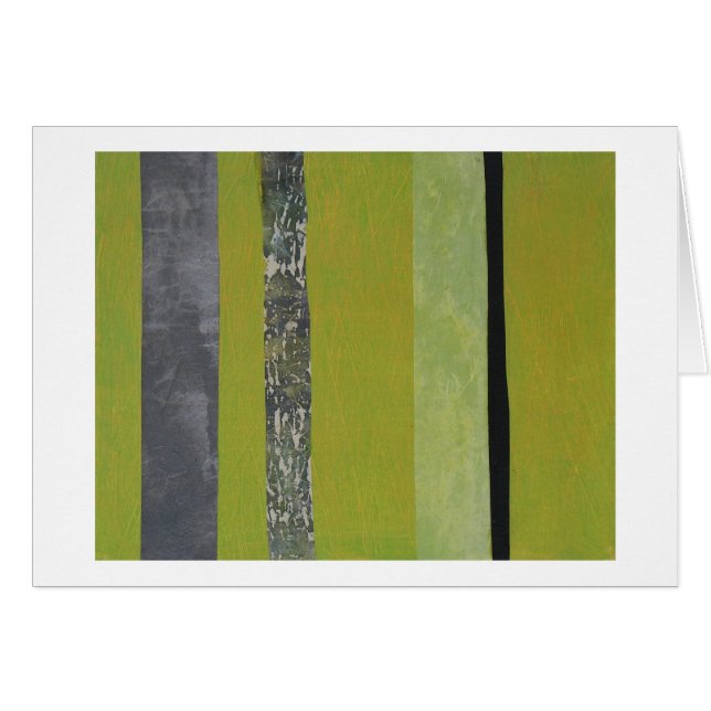 Collage de rayure de GreenGray (Devant Horizontal)