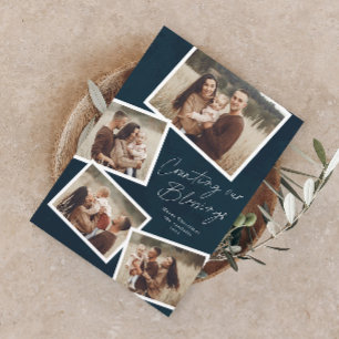 Collage de script Carte religieuse de Noël magnéti