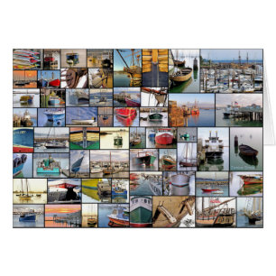 Collage des bateaux