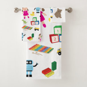Collage des jouets pour enfants