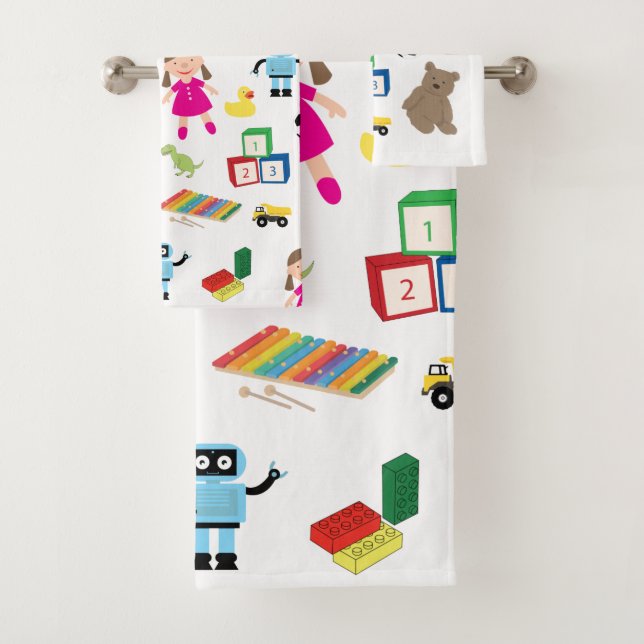 Collage des jouets pour enfants (En situation)