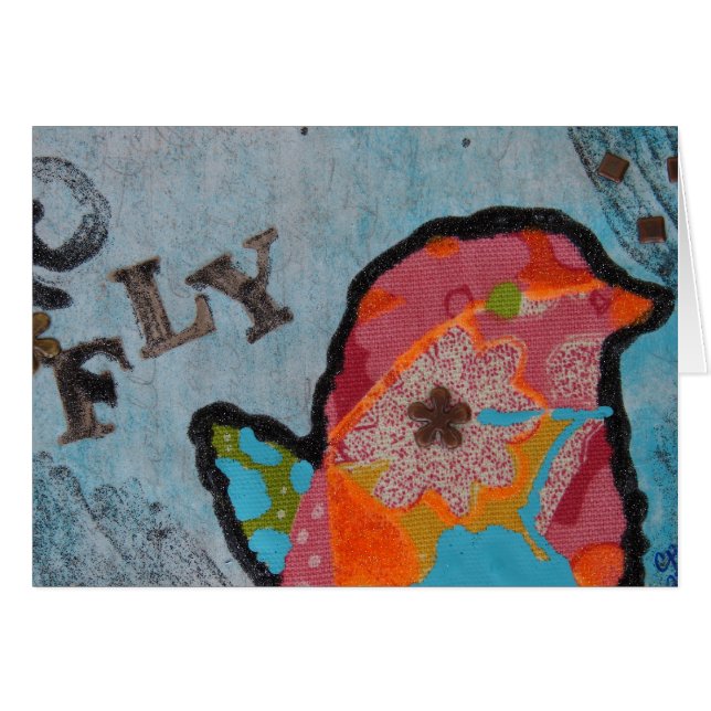 Collage d'oiseaux volants (Devant horizontal)