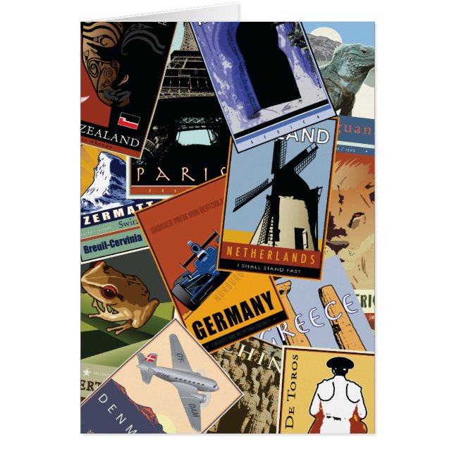 Collage du monde (Devant)