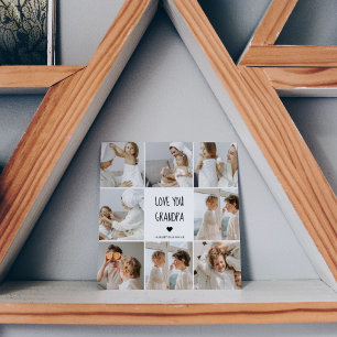 Collage moderne Photo Love You Grand-père Meilleur