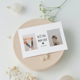 Collage Moderne Photo Meilleure Maman Chien Pour T