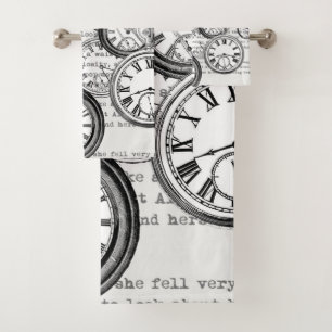 Collage Montre de Goût Victorien Alice au Pays des
