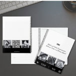 Collage noir et blanc Planificateur pour petites e<br><div class="desc">Collage moderne Black & White Small Business Planner Modèle - Restez organisé et augmentez votre image de marque avec le Modèle Modern Collage Black & White Small Business Planner - un ajout élégant à la collection Black & White Cartes de visite & Marketing Items. Conçu pour l'entrepreneur moderne, ce planificateur...</div>