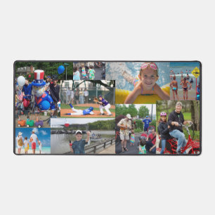 Collage photo 9 images familiales Enfants d'été