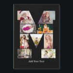 Collage photo avec lettre M noir et blanc<br><div class="desc">Ce collage de photos à monogramme est un design personnalisé qui combine un monogramme audacieux (initiales ou lettre) avec une collection de photos disposées artistiquement à l'intérieur ou autour de lui. C'est une façon élégante de mettre en valeur des souvenirs tout en ajoutant une touche unique et élégante à la...</div>