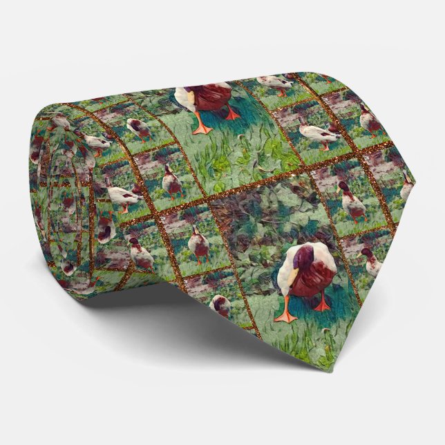 Collage photo Bored Duck, Cravate (Roulé)