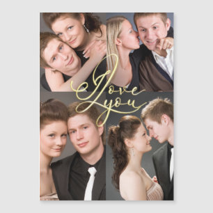 Collage photo de la Saint-Valentin Je t'aime