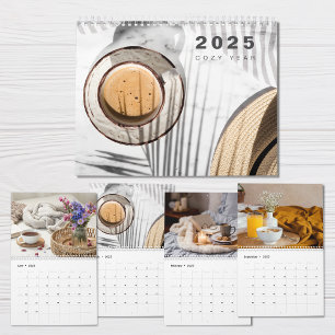 Collage photo de l'année confortable Calendrier mo