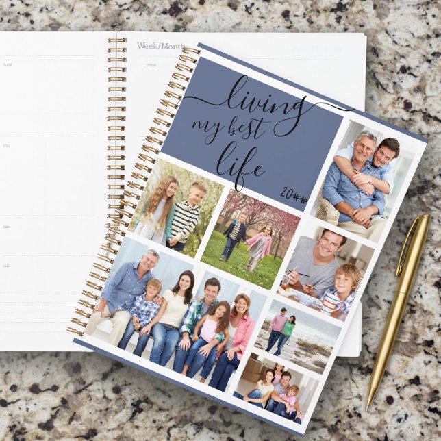 Collage photo de ma meilleure vie 2026 (Personalized Planner by Darling & May)