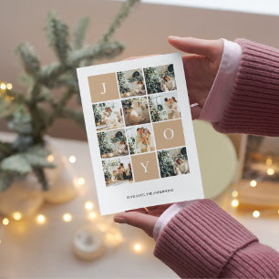 Collage photo de Noël   Joie   Joyeux Fêtes