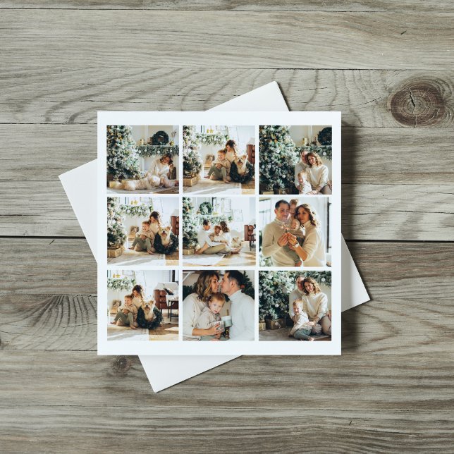 Collage photo de Noël | Joyeux Fêtes (Créateur téléchargé)