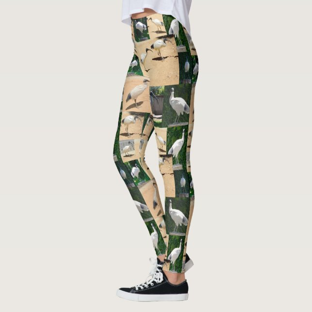 Collage photo de poulets, Leggings (Gauche)