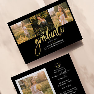 Collage photo de remise de diplômes 2025 Annonce d