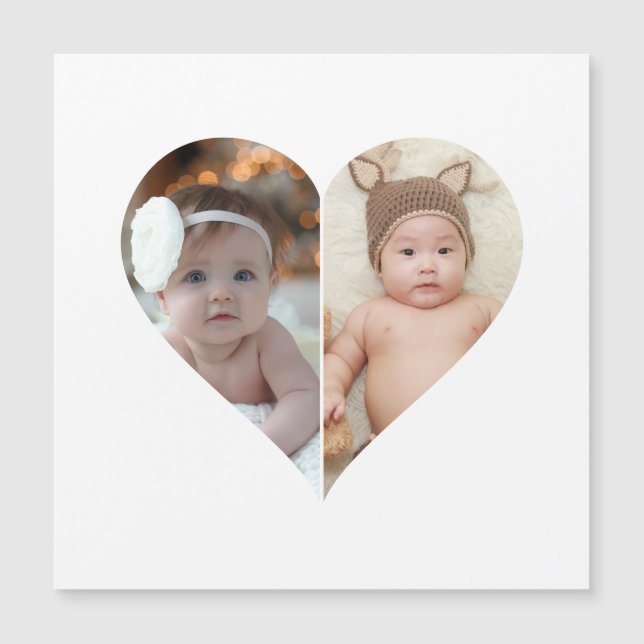 Collage photo en forme de coeur 2 (Devant)