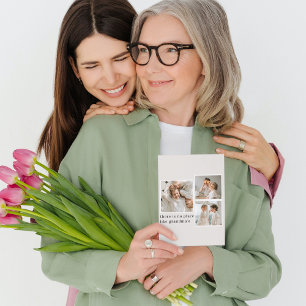 Collage photo et devis cadeau de la meilleure gran