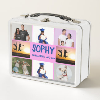 COLLAGE photo Lunchbox PINK, PURPLE À Personnalise