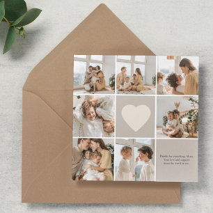 Collage Photo Maman We Love You Best Mother Cadeau