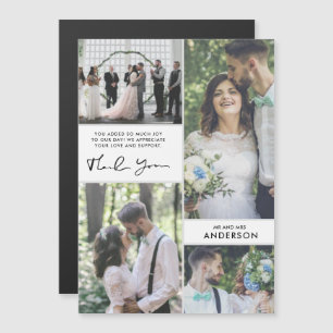 Collage photo mariage Merci