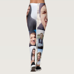 Collage photo Mettez votre visage sur les Leggings