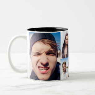 Collage photo Mettez votre visage sur une Mug